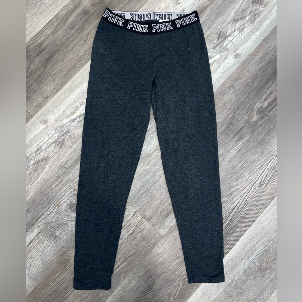 PINK Victoria's Secret Black and White Leggings